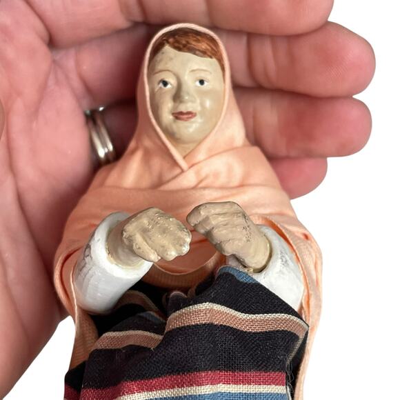 Hestia Nativity Mary Figure Vintage 1993 Companions Collection Handmade - Picture 5 of 16